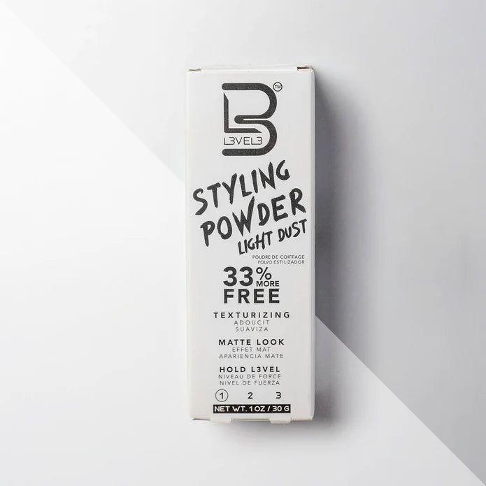 L3VEL3 LIGHT HOLD STYLING POWDER - Lahek prašek za oblikovanje las