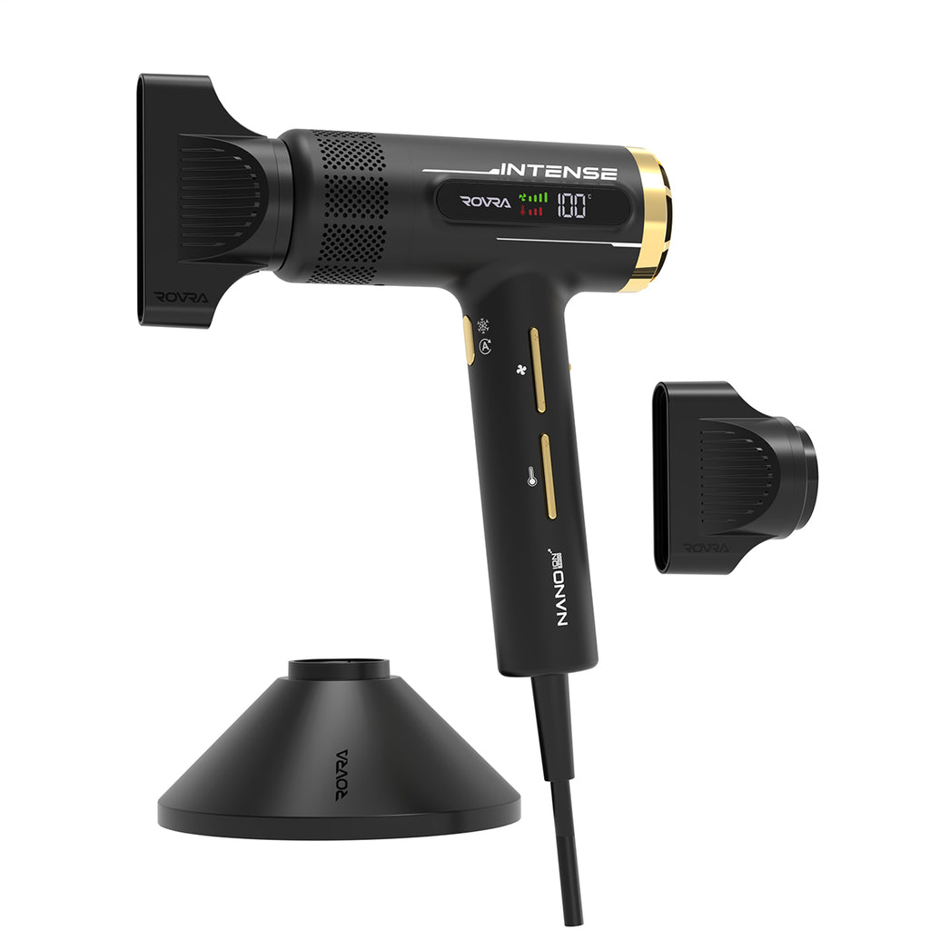 ROVRA Intense High Speed Hair Dryer 110.000 RPM - BLACK