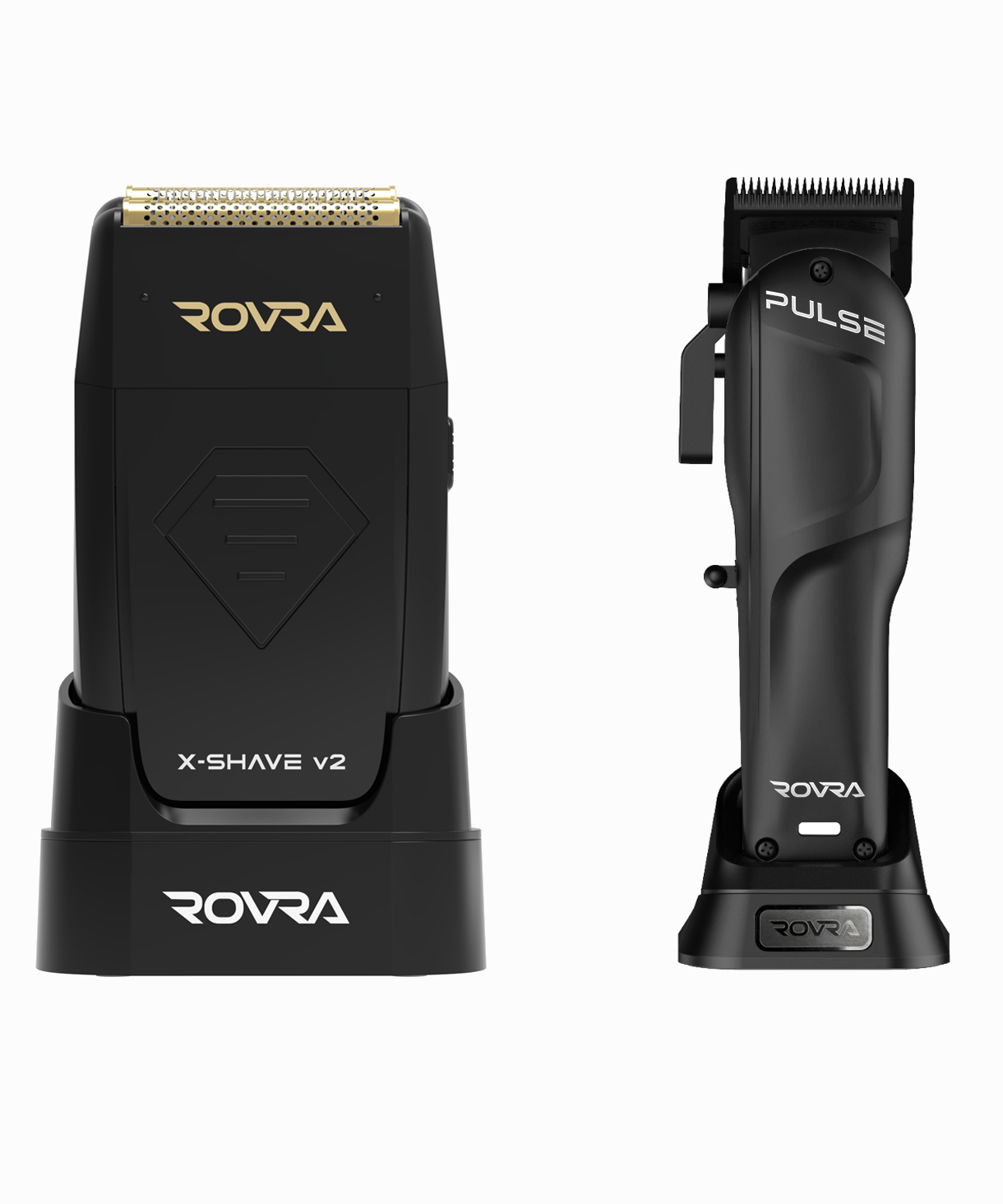 ROVRA SET PULSE CLIPPER + SHAVER X-SHAVE V2