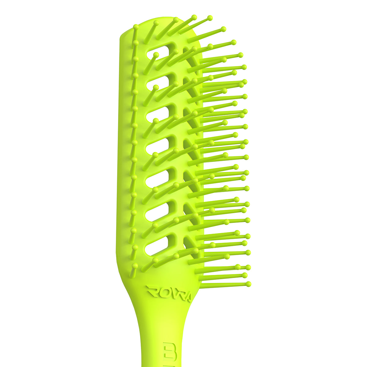 ROVRA   Professional   Vented   Hair   Brush   -   Aero   XL   -   GREEN