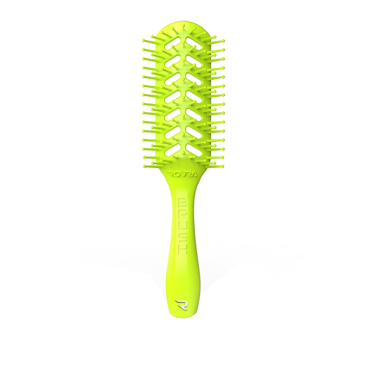 ROVRA   Professional   Vented   Hair   Brush   -   Aero   XL   -   GREEN